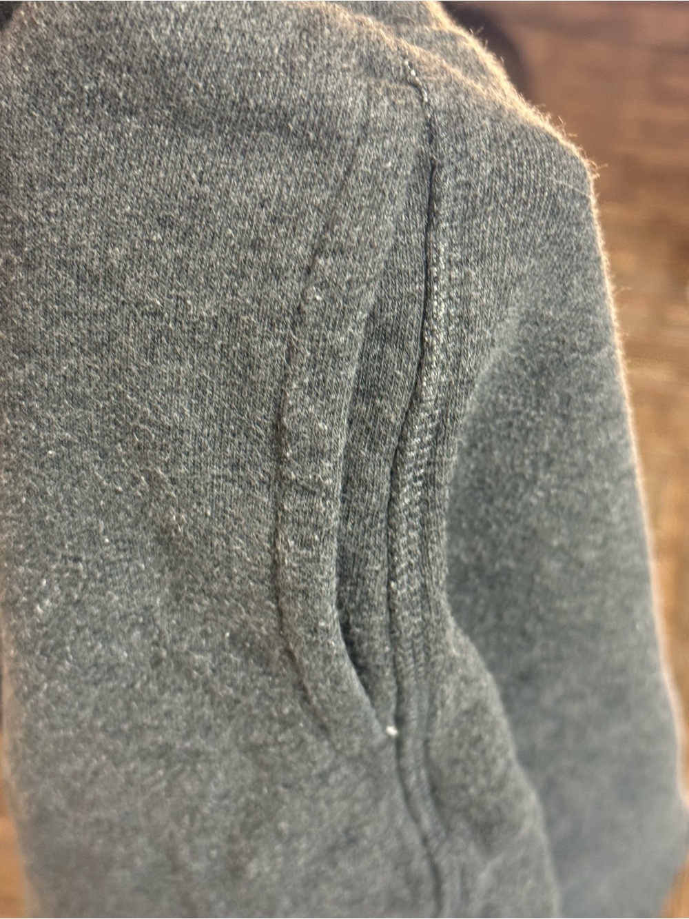 Champion Dark Gray Fleece Shorts - Picture 6 of 6